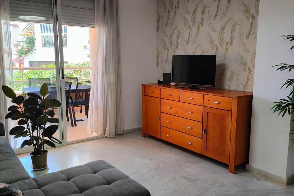Apartamento En Primera Linea De Playa, Frente Al Puerto De Aguadulce 阿瓜杜尔塞 外观 照片